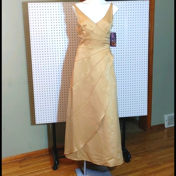 Gold Prom Dress - Picture 1 of 6